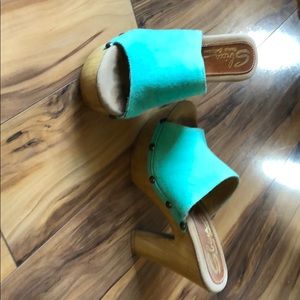 Sbicca Shoes - Turquoise Sbicca Vintage Sandals Sbicca Shoes - Turquoise Sbicca Vintage Sandals